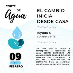 Corte de Agua